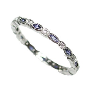 Anello Sottile con Design a Fascia Marquise, Anello Semplice da Dito per Donne - Product Image 5