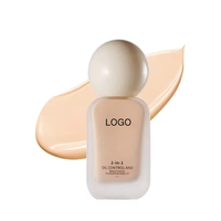 XM Meilleur prix Marque privée Fond de teint hydratant 2 en 1 OEM ODM Mat toute la journée Nouveaux produits de maquillage pour le visage de qualité supérieure