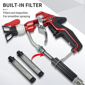 Pulvérisateur de peinture sans air industriel ZT-T2N avec filtre, accessoires haute pression pour <span class=keywords><strong>pompe</strong></span> <span class=keywords><strong>Wagner</strong></span>, pulvérisateur de mastic DIY - Product Image 4