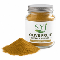 Poudre d'extrait de feuille d'olivier - Oléuropéine 10%-80% naturelle Olea Europaea pour l'utilisation alimentaire et en boisson