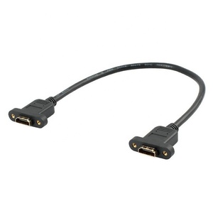 Câble d'extension <span class=keywords><strong>HDMI</strong></span> mâle vers femelle, <span class=keywords><strong>rallonge</strong></span> sur panneau, solide - Product Image 6