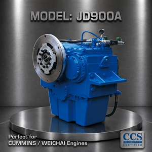 เครื่องยนต์ทางทะเลขนาดเล็ก FADA รุ่นใหม่ พร้อมชุดเกียร์ JD900 สำหรับใช้งานบนเรือ - Product Image 1