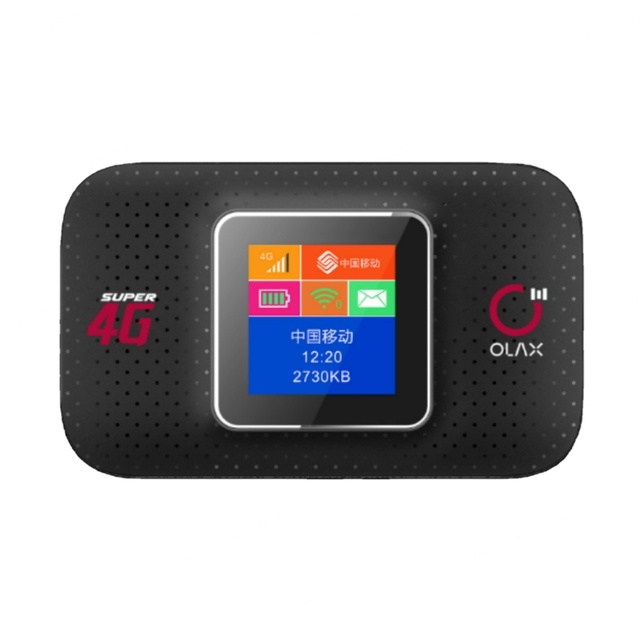 For 300Mbps Dual-Band Mobile Pocket WiFi Router Hotspot 4G LTE 3000mAh Battery Sim Card Slot Outdoor Mifi WEP VPN Firewall VoIP