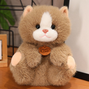Venta al por mayor lindo multi-estilo simulado gato muñecos de peluche suave osos de peluche hermosos regalos para niñas y niños - Product Image 5