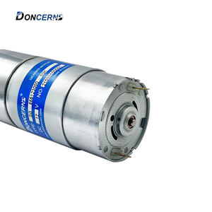 Moteur 555 12v 24v DC 37mm Boîte de vitesses 30rpm 10w 20w Moteur à engrenages pour l'automatisation - Product Image 6