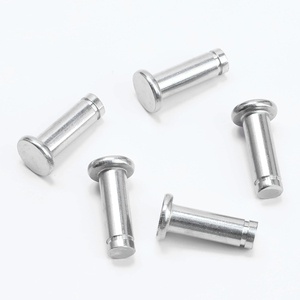 Pasadores de fijación de acero inoxidable 304 con cabeza plana y anillo de retención M3 M4 M5 M6 M12 M14, pasador de localización con circlip - Product Image 5