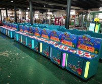 Machine de jeu d'arcade à monnayeur pour enfants, jeu de frappe de grenouille à marteau avec écran tactile et fonction de loterie