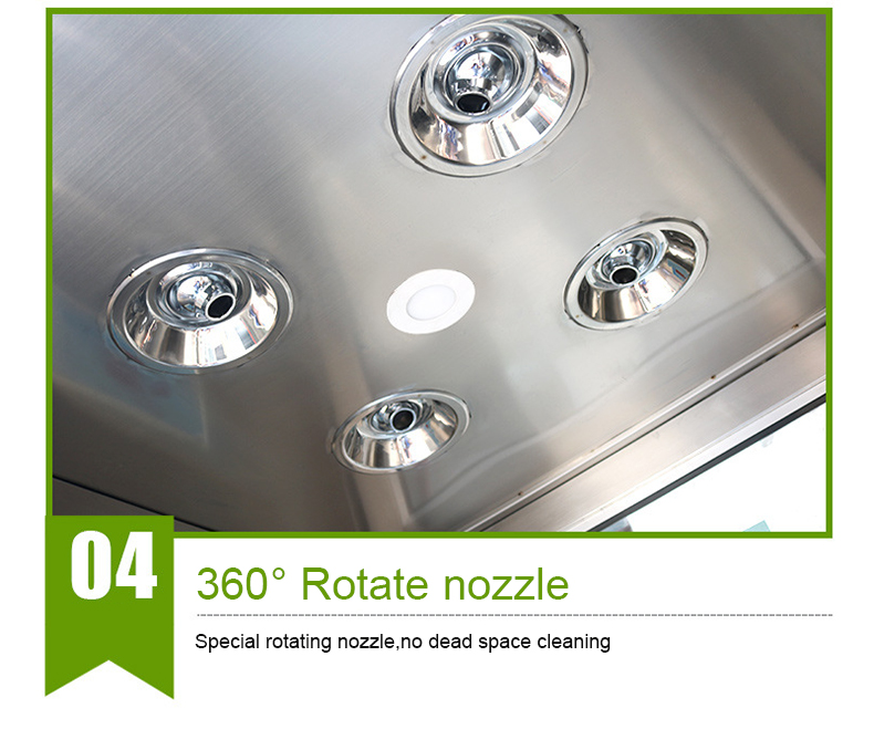 SUS304 Clean Room Stainless Steel Air Shower 1kw 220V Pass Through