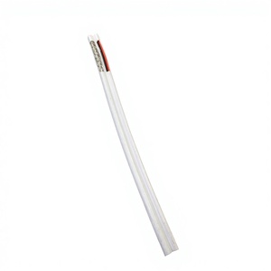 Cavo Coassiale RG59 per TV HDTV con Conduttore in Rame e Guaina in PVC/PE, 2 <span class=keywords><strong>Cavi</strong></span> di Alimentazione per Ricevitore TV Satellitare, Prodotto in Cina - Product Image 1