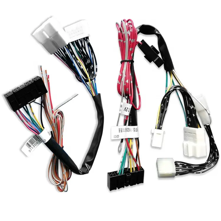 High Voltage Led Strip Light Pa66 Gf15 White Connector Wire Harness R5 Wiring Harness Home Appliance Wiring Harness