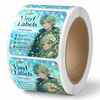 Autocollants en vinyle résistants aux UV et imperméables imprimés sur mesure avec divers motifs, cadeaux et artisanat, formes personnalisables