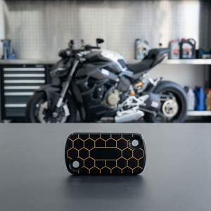 Cache-pompe supérieur en alliage d'aluminium pour moto, options multicolores, pour mise à niveau et rétrofit pour Ultra Bee - Product Image 5