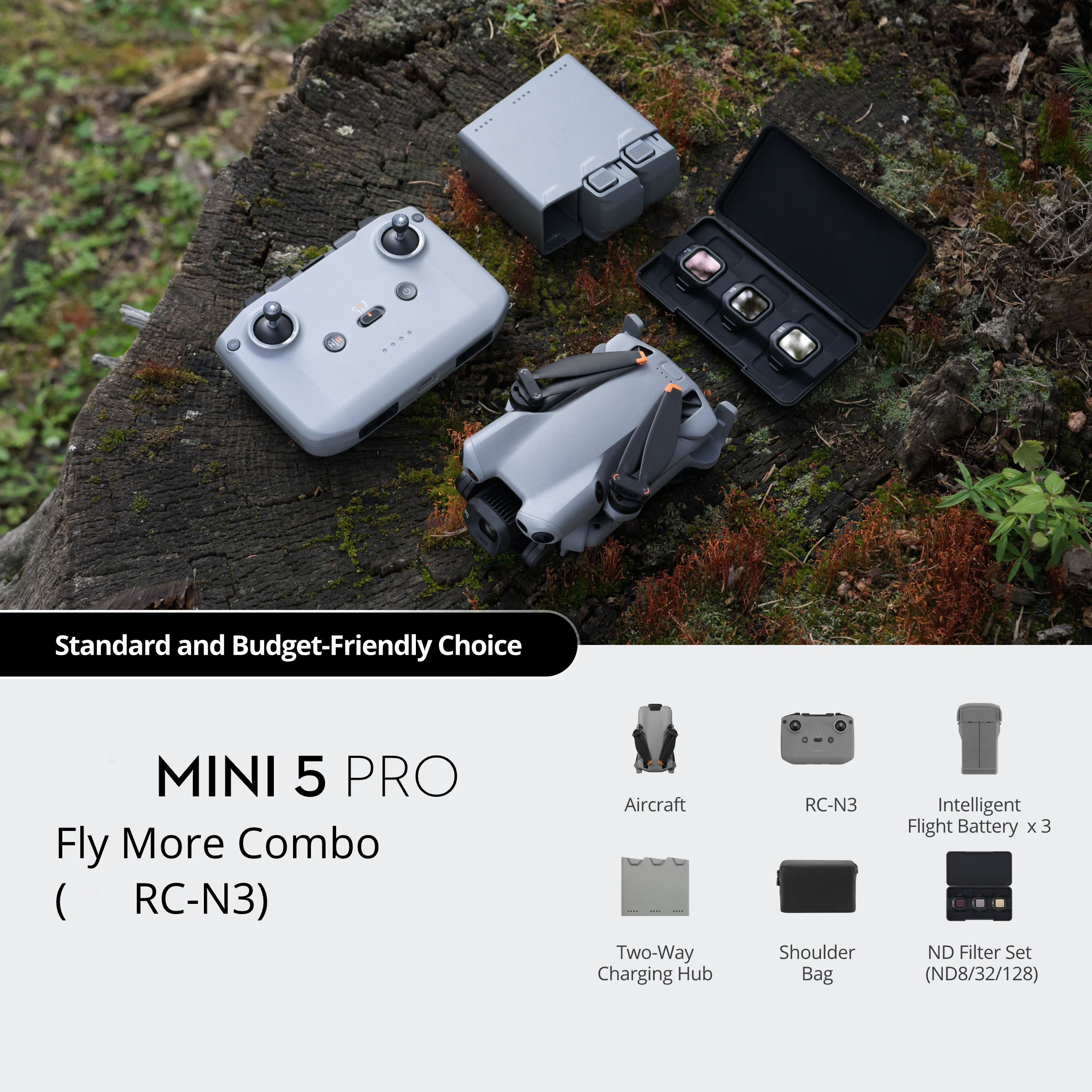 Mini 5 Pro Fly More Combo (RC-N3)