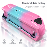 Batterie de vélo électrique personnalisée OEM 36V 48V 10.5Ah 14Ah 17.5Ah 21Ah 18650 Lithium-ion avec contrôleur BMS et boîtier