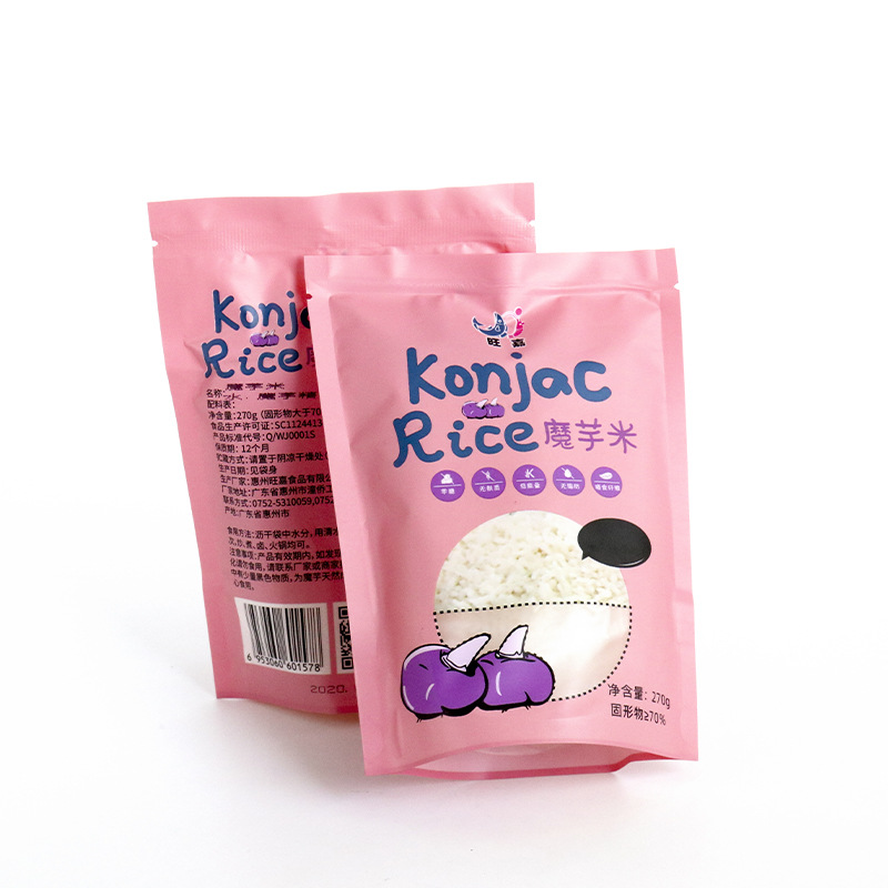 Shirataki, оптовая продажа белого риса, лапша konjac для макаронных изделий, рис без сахара