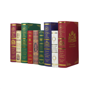Libros Falsos de Lujo para Decoración, Caja de Almacenamiento con Forma de Libro Abrible, Libros Decorativos para Mesa de Centro, Decoración para Hoteles, Villas y Hogares, Accesorios para Fotografía - Product Image 1