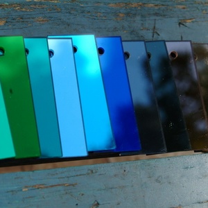 กระจกสีบรอนซ์สวยงาม กระจกตกแต่งผนังแบบมุมเอียง - Product Image 6