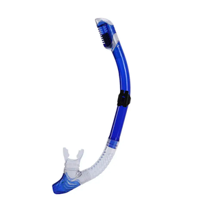 Diving Snorkel Scuba Diving Equipment <strong>Silicone</strong> Full Dry Swimming <strong>Underwater</strong> Breathing Tube Hose Snorkeling Gear Diving Accessory - Product Image 1