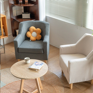 Canapé de loisirs moderne et abordable en tissu avec dossier et accoudoirs confortables pour salon et extérieur - Product Image 4