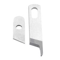 Lame de couteau supérieur pour machine à coudre surjeteuse en acier ( # 550449) et Lame de couteau inférieure ( # 412585) Ensemble pour Singer 14CG744 14CG754 14SH654