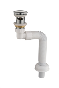 Accessoires de lavabo : Tuyau de vidange en plastique moderne et simple, avec soufflet télescopique <span class=keywords><strong>d</strong></span>ésodorisant pour salle de bain - Product Image 3