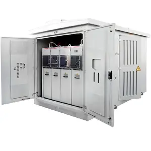 محطة فرعية صغيرة, 15kV 1600kVA/1250kVA/1000kVA/800kVA/660kVA/630kVA MV/LV محطة فرعية مدمجة