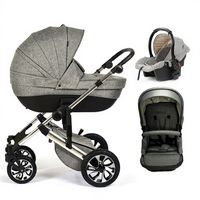 Poussette Bébé 3 en 1 Système de Voyage de Qualité Supérieure EN1888 – Prix Usine
