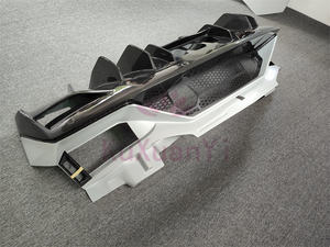 Pare-chocs arrière en fibre de carbone semi-sèche de <span class=keywords><strong>vente</strong></span> directe d'usine de style SVJ pour kit carrosserie <span class=keywords><strong>Lamborghini</strong></span> <span class=keywords><strong>Aventador</strong></span> LP700 LP720 LP750 - Product Image 2