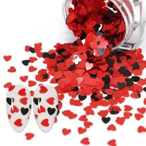 Eco Friendly Valentine Day sparkling bulk Glitter Mixed Chunky Glitter For Festiva Dec Nail Resin