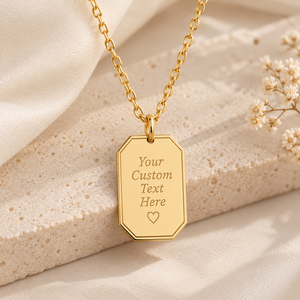 Collar Personalizado <span class=keywords><strong>de</strong></span> Acero Inoxidable Jietao con Versículo Grabado, Salmo 46:1, Joyería Cristiana, Regalo, Resistente al Agua, Antideslustre - Product Image 3