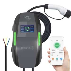 LEISHENG 22kw Nivel 2 Estación de carga de <span class=keywords><strong>coche</strong></span> eléctrico Estación de carga doméstica montada <span class=keywords><strong>en</strong></span> la pared Certificación CE <span class=keywords><strong>Precio</strong></span> de fábrica <span class=keywords><strong>Cargador</strong></span> Ev - Product Image 1