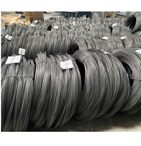 Bobines de fil de fer recuit noir, surface huilée pour un alimentation fluide dans les machines automatiques de ligature de barres d'armature et la ligature manuelle - Product Image 1