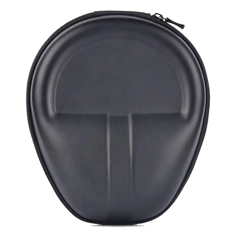DIY waterproof black eva headphones protective case shockproof cover headphones carrying case bag for storage
