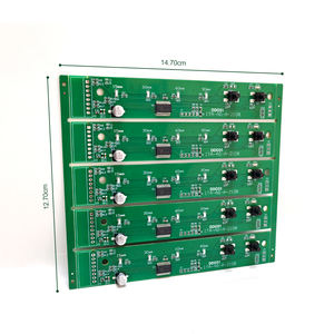 Carte de circuit imprimé électronique (PCBA) pour appareils électroménagers OEM, 1 à 100 pièces, matériau FR-4, épaisseur de cuivre 0,5-1 oz, prototype - Product Image 2