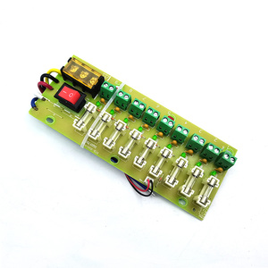 แผงวงจร PCB แบบ2A 9ทางอุปกรณ์กระจายพลังงานแบบรวมศูนย์5V 12V 24V DC แบบ9CH - Product Image 4