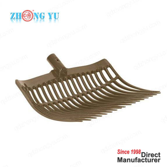 Indestructible manure fork with durable lightweight aluminum handle manure fork head Products