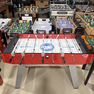 Table de <span class=keywords><strong>jeux</strong></span> multifonctionnelle 2-en-1 de 36 pouces pour enfants - Football, hockey sur air et <span class=keywords><strong>baby</strong></span>-<span class=keywords><strong>foot</strong></span> - Construction en MDF et plastique - Product Image 4