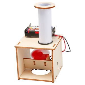 Kit educativo de bolas de suspensión que sopla, inspira la curiosidad científica y las manos en el aprendizaje, juguete de Física de madera DIY, OKYN-G5625 - Product Image 4