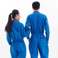Combinaison de travail en polyester à manches courtes pour hommes, idéale pour la réparation automobile, la réparation de machines, les ateliers d'usine et les magasins 4S, avec logo imprimé