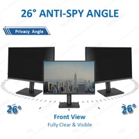 Pelindung Layar Komputer Anti Spy Glare Blue Light Privacy Filter Berkualitas Tinggi 24 Inch 16:10 untuk ASUS