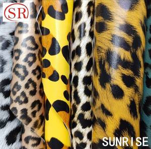 Personalizzato 100% poliestere alla moda leopardato con stampa leopardata finta pelle scamosciata scarpe <span class=keywords><strong>per</strong></span> abbigliamento - Product Image 2