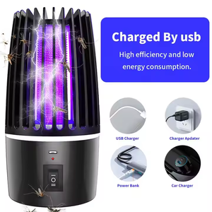 Lampe <span class=keywords><strong>anti</strong></span>-moustiques électrique rechargeable <span class=keywords><strong>USB</strong></span> JZ pour intérieur et extérieur, tue-insectes domestique - Product Image 2