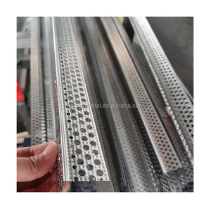 Thép khung hồ sơ Góc góc mạ kẽm đục lỗ sắt góc vách thạch cao góc hạt - Product Image 1