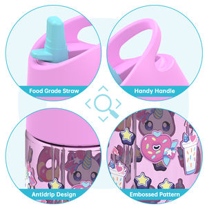 도매 새 항목 Bpa-무료 스포츠 키즈 음료 병 플라스틱 물병 - Product Image 5