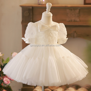 Vestido <span class=keywords><strong>de</strong></span> comunión Vestido <span class=keywords><strong>de</strong></span> fiesta <span class=keywords><strong>de</strong></span> desfile blanco Vestido <span class=keywords><strong>de</strong></span> princesa <span class=keywords><strong>de</strong></span> hadas simple Vestido <span class=keywords><strong>de</strong></span> niña <span class=keywords><strong>de</strong></span> boda bordado exquisito - Product Image 4