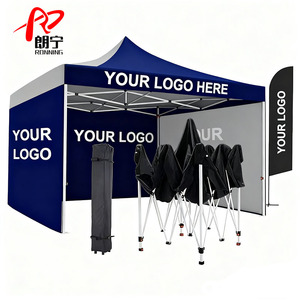 Tienda Gazebo comercial industrial para exteriores, impermeable, 3x4,5 pies con pared lateral, tienda de feria comercial, tienda emergente con dosel - Product Image 1