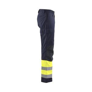BLAKLADER - 186915148933D120 Pantalones de invierno multinorm Hi-vis Azul marino/Amarillo-EAN 7330509791288 ROPA DE TRABAJO RESISTENTE A LAS LLAMAS - Product Image 4