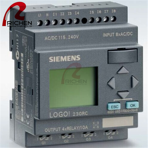 Module logique <span class=keywords><strong>Siemens</strong></span> <span class=keywords><strong>LOGO</strong></span> 8 PLC <span class=keywords><strong>Logo</strong></span> <span class=keywords><strong>V8</strong></span> 230RCE 6ED1052-1CC08-0BA1 avec interface de communication RS485 - Product Image 2