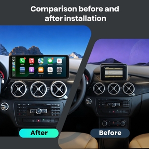 Écran de voiture Rhythm 12,6 pouces Linux Carplay Android Auto pour <span class=keywords><strong>Mercedes</strong></span> <span class=keywords><strong>Benz</strong></span> <span class=keywords><strong>Classe</strong></span> <span class=keywords><strong>B</strong></span> 2011 <span class=keywords><strong>2012</strong></span> NTG 4.0 QLED 2400 900P Écran tactile - Product Image 5