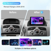 Autoradio Android 11 Rhythm en gros, écran tactile 9 pouces GPS Carplay BT WiFi, vente en gros, stock important pour Renault Kangoo 2009-2018